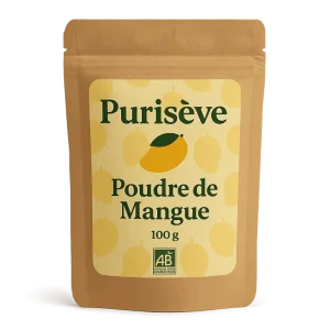 Poudre de mangue bio et naturelle 🥭