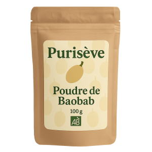 Poudre baobab bio et naturelle 🌳