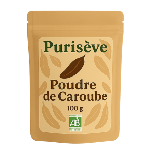 Poudre de Caroube Bio 🌿 Complément Nutritionnel Naturel 1
